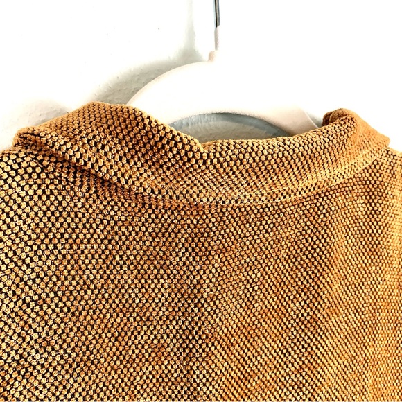 Vtg Fern Dratten Textured Rusty Brown 70’s Vibes Lightweight Jacket, Size 1X - Picture 8 of 10